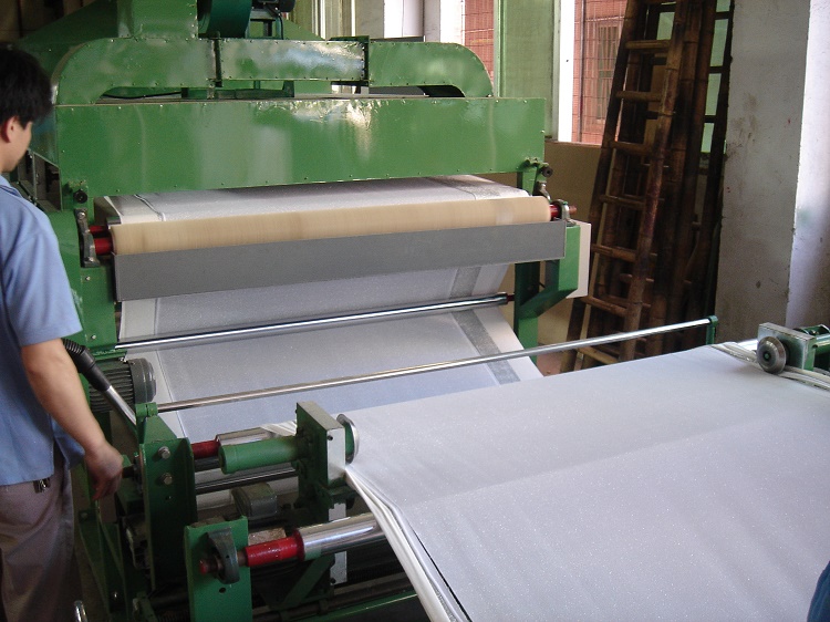 格麗特機（金蔥粉撒粉機）的撒粉方式？